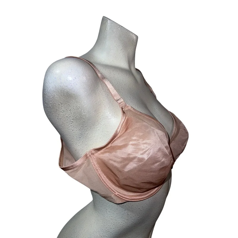 Soma Unbelievable Lift Perfect Coverage Underwire Bra Peach Rose Gold 42C